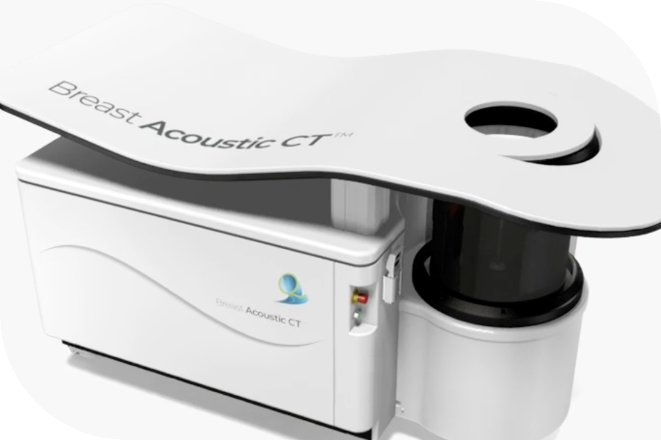 The innovative QT imaging machine, featured on our FAQs page to answer your questions